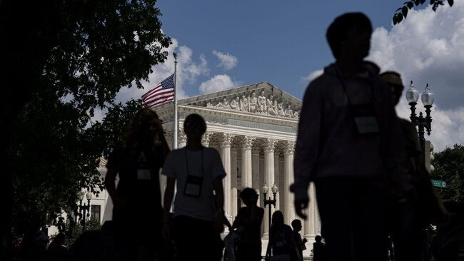 The Supreme Court has been steadily expanding gun rights since 2008. Picture: Bloomberg News/WSJ