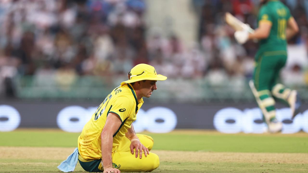 It was a tough day in the field for Australia. Photo by Robert Cianflone/Getty Images