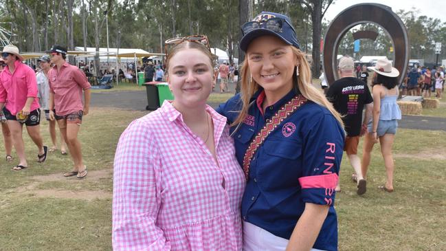 Katrina Towning and Jade Rapp at CMC Rocks 2024. Picture: Aaron Goodwin