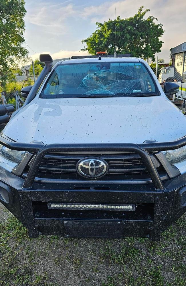 Police are investigating after three vehicles were stolen after a break in at a Kawana business in the early hours of Friday morning.