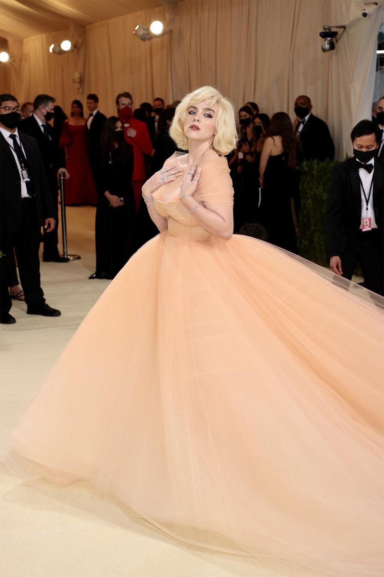 Billie Eilish attends the 2021 Met Gala.