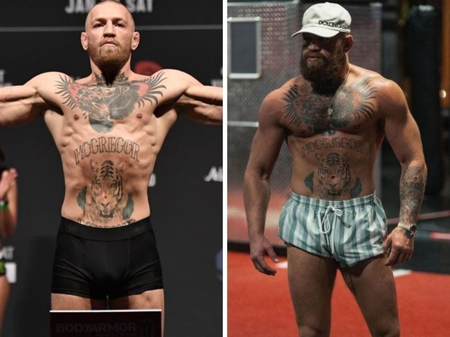 Photos spark concern for new-look McGregor