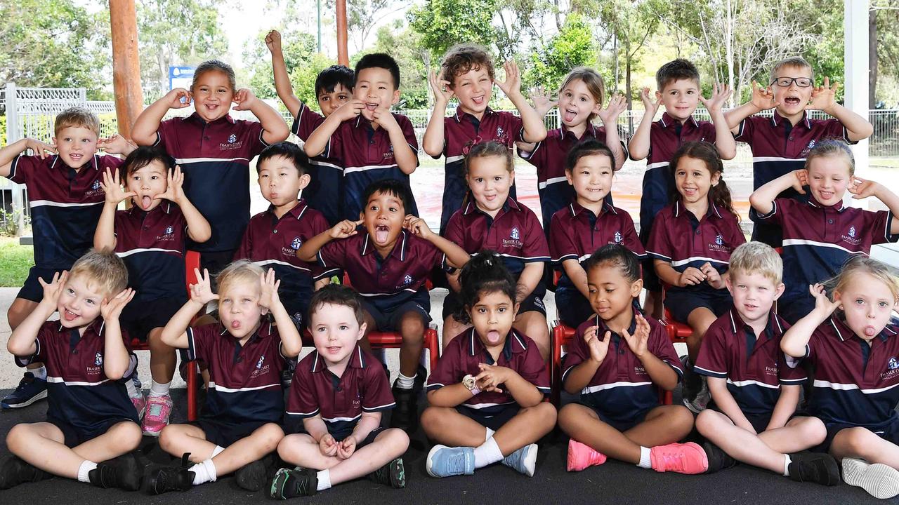 MY FIRST YEAR: Fraser Coast Anglican College Prep Possums. Picture: Patrick Woods.