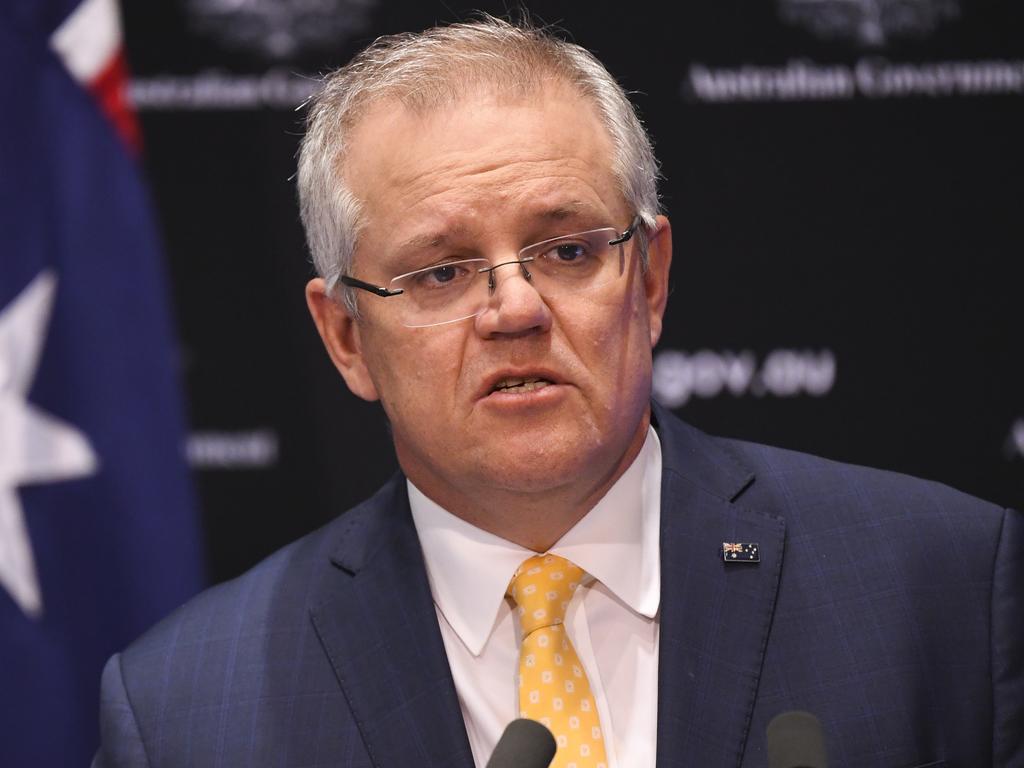 Australian Prime Minister Scott Morrison was close to tears talking about the case on radio this morning. Picture: AAP Image/Lukas Coch