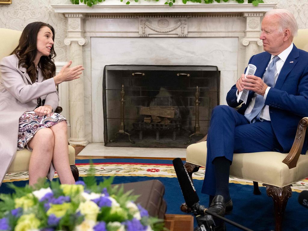 New Zealand Prime Minister Jacinda Ardern has been criticised for her choice of gift to Joe Biden — a swamp kauri bowl made from glazed timber harvested from trees that have been buried for 60,000 years.