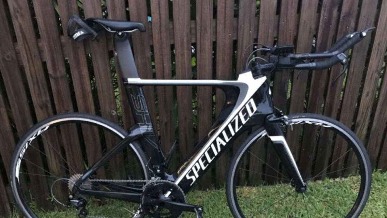 Image of the stolen racing bike. Picture: Queensland Police Service