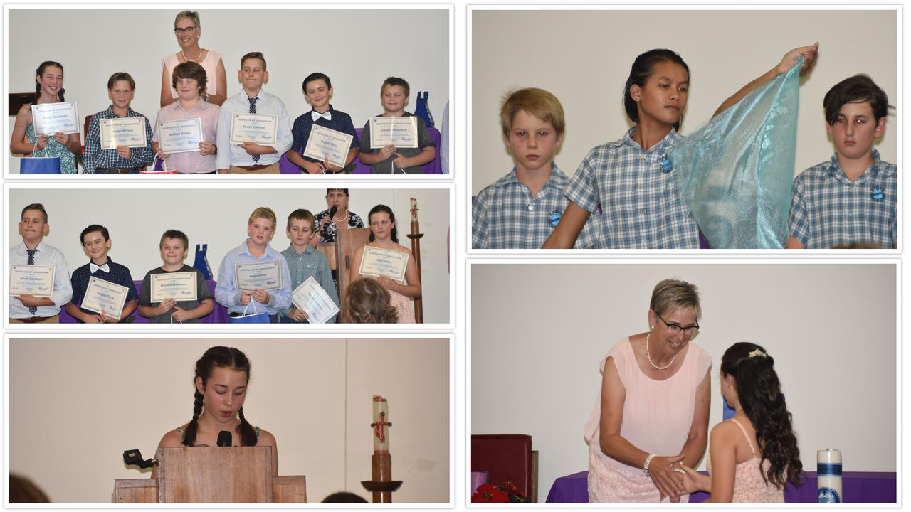 St Joseph's Primary School Year 6 Graduation. Collage: Kristen Camp