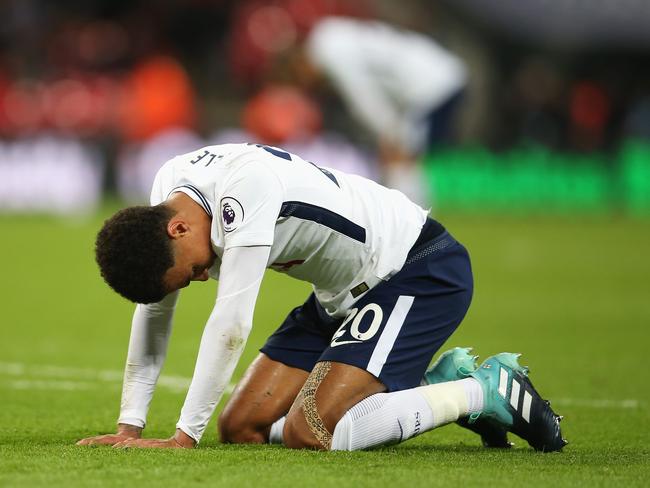 Dele Alli of Tottenham Hotspur.