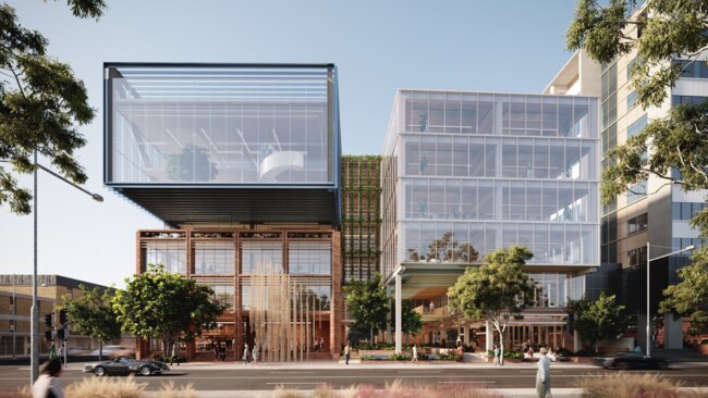 Former council chambers to be transformed into chic new commercial building known as '131 Henry Street'.