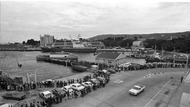 Ferries became essential for public transport following the bridge disaster.