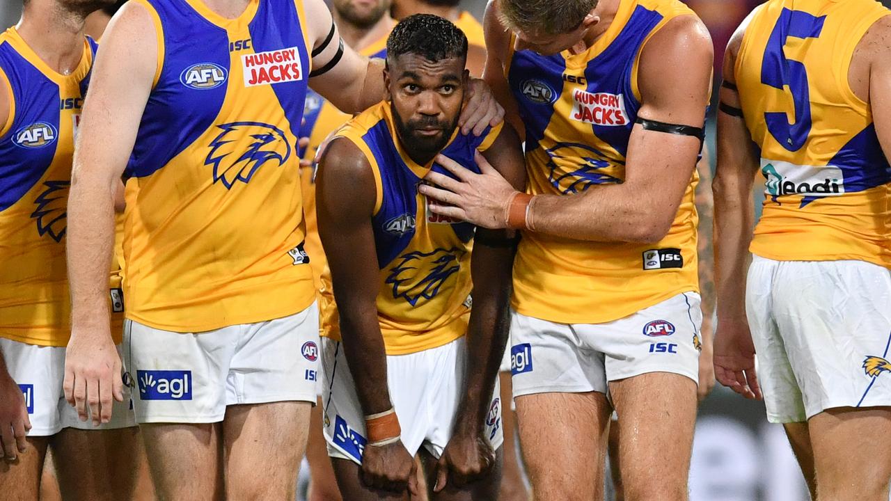 West Coast Eagles forward Liam Ryan's season over as he prepares