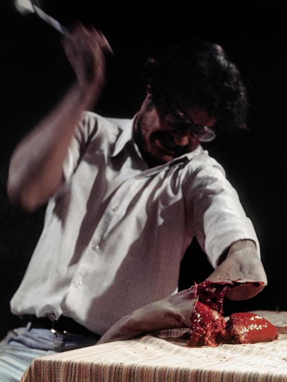 Cathartic Action: Social Gestus No. 5 (the ‘Armchop’) 1977