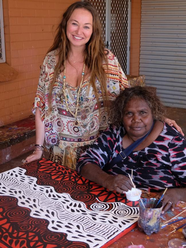 Camilla Franks on her inspiration trip with indigenous artists.