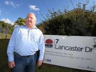 Dave Owens was in Lismore earlier today to brief the council on his findings after he conducted an independent review into the SES response to the North Coast floods. Picture: Marc Stapelberg