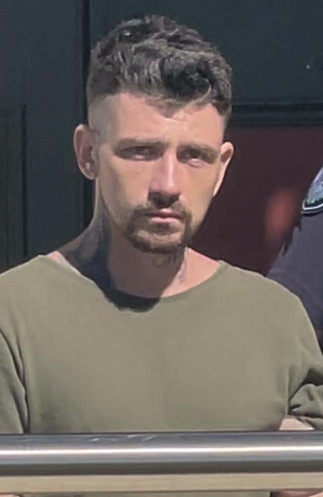 Cameron Laurie Brown, 26, faced Gympie District Court after he threatened, kicked and choked his partner of four years in the garage of their Gympie home on Wednesday, January 17, 2024.