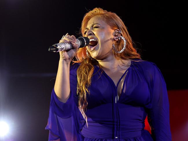 Jess Mauboy performed at the ARIAs. Picture: Getty Images