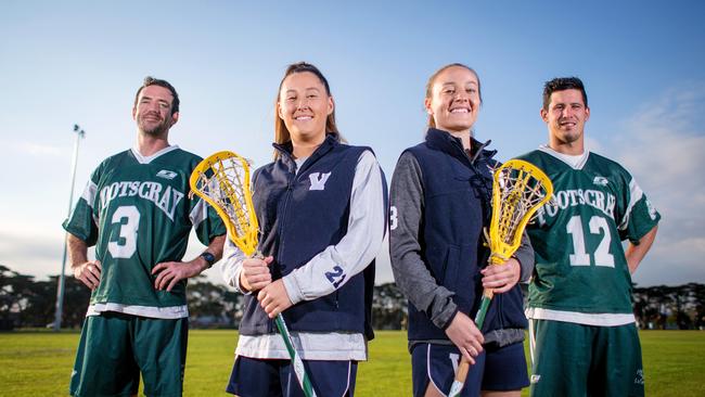 James Lawerson, Esther Lavelle, Rebecca Lane and Chris Plumb will represent Victoria. Picture: Mark Stewart