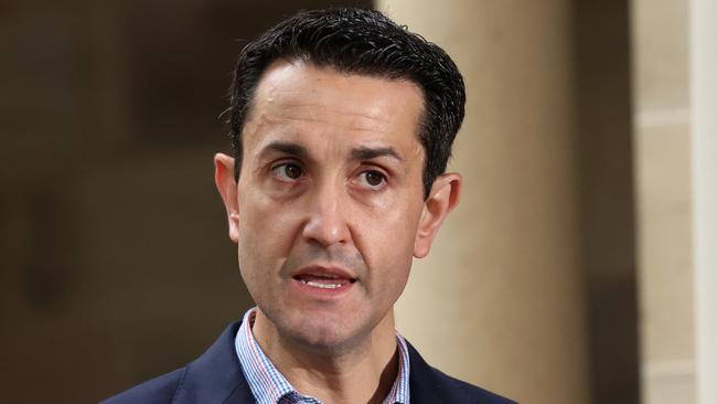 Leader of the Opposition David Crisafulli, Parliament House, Brisbane. Picture: Liam Kidston