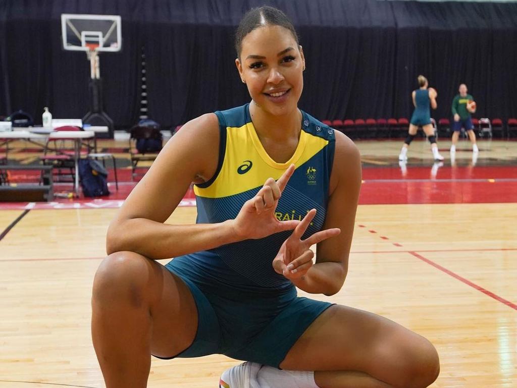 Liz Cambage is behind the company Vitadrop. Picture: Supplied