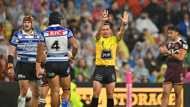 The Bulldogs welcome back Josh Curran from suspension. Picture: Albert Perez/Getty Images