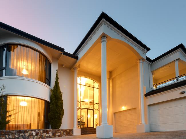 The luxury home in Nicholas Drive, Sandy Bay. Picture: SUPPLIED.