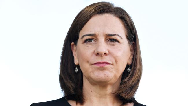 LNP Leader Deb Frecklington and LNP Shadow Police Minister Dan Purdie hold a media conference at Cotton Tree. Photo Patrick Woods / Sunshine Coast Daily.