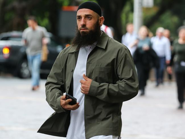 SYDNEY, AUSTRALIA : NewsWire Photos - DECEMBER 18 2024;Wissam Haddad, is seen arriving to Federal Court in Sydney. Today is the first day of the hearing between the ECAJ and cleric Wissam Haddad, who are suing the radical preacher after a slew of sermons targeting the Jewish community. Picture: NewsWire