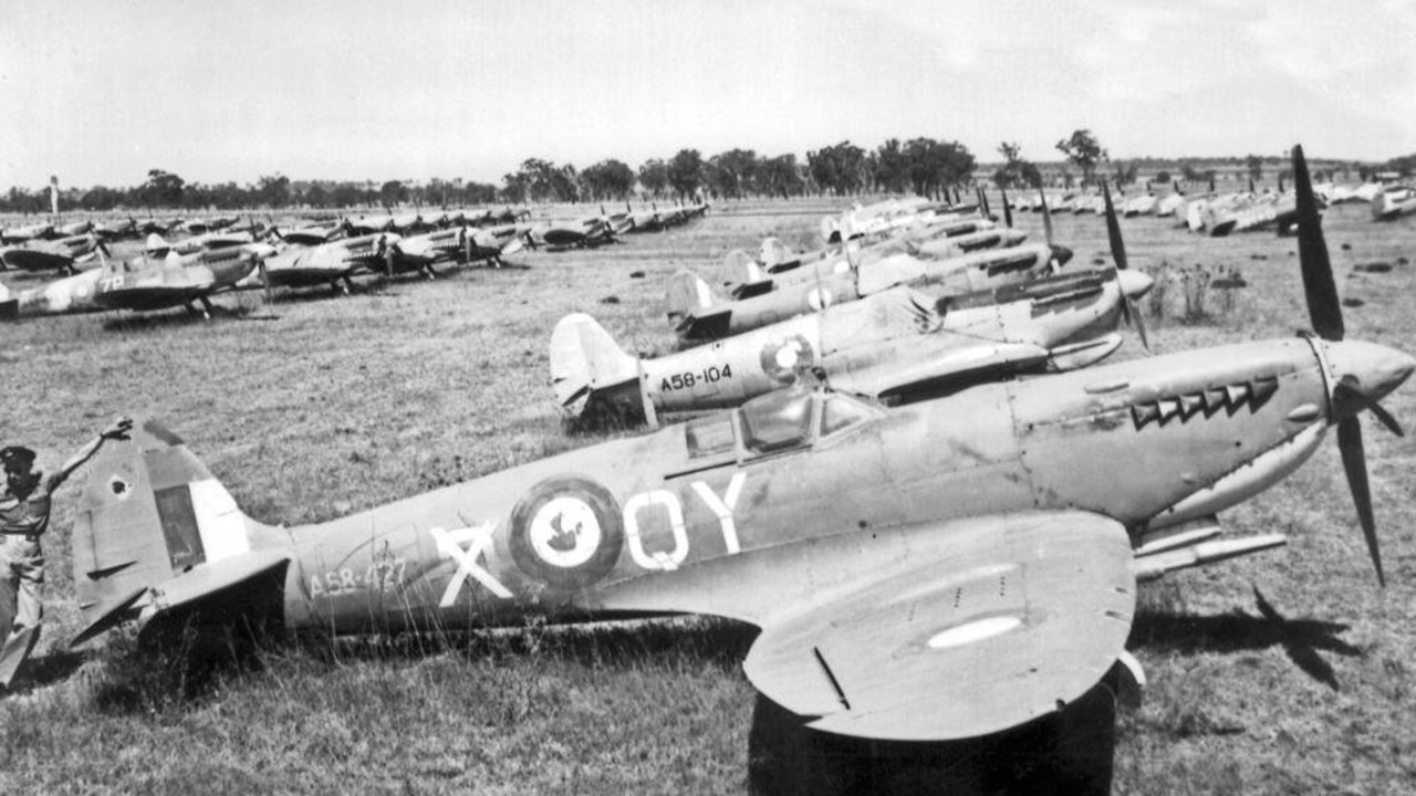 World War II spitfire planes are said to be buried beneath Oakey.