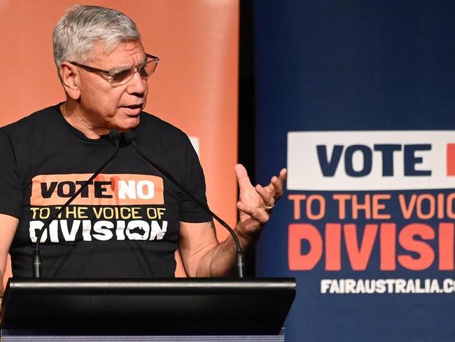 Warren Mundine was in a ‘suicidal position’ during the Voice campaign