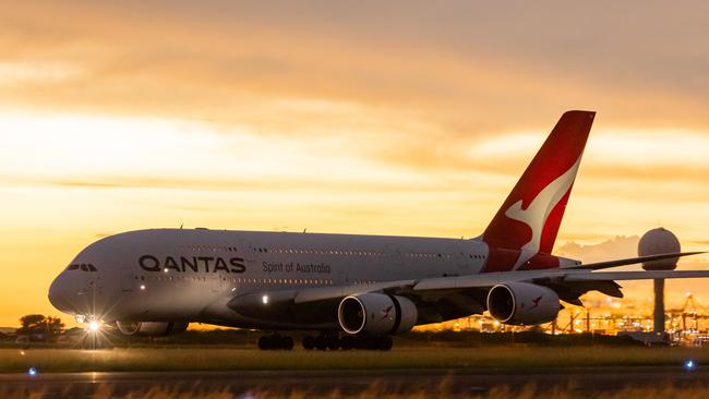 Qantas staff rebooked the author on a flight from LA to Sydney, which left at 12:35am (Pacific Time) last Friday.