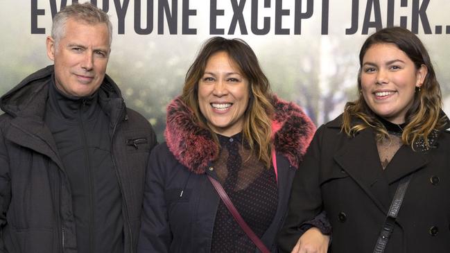 Lee Rogers, Kate Ceberano and daughter Gypsy Rogers in 2019. Picture: Fiona Hamilton