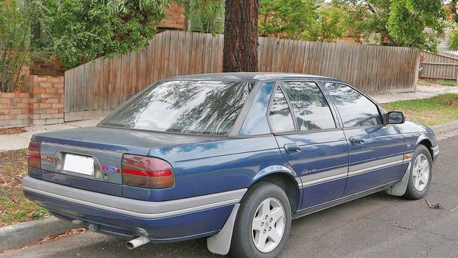 A car similar to the one missing person Dale Nicholson was believed to be driving.