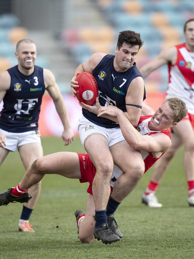 Fletcher Seymour will return for Launceston this weekend. Picture: Chris Kidd