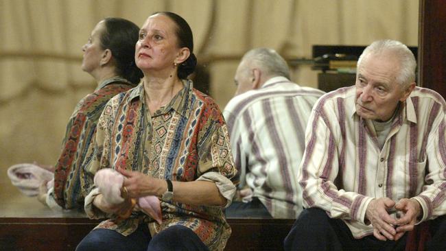 Grigorovich with his second wife, Russian ballerina Natalia Bessmertnova. Picture: AFP