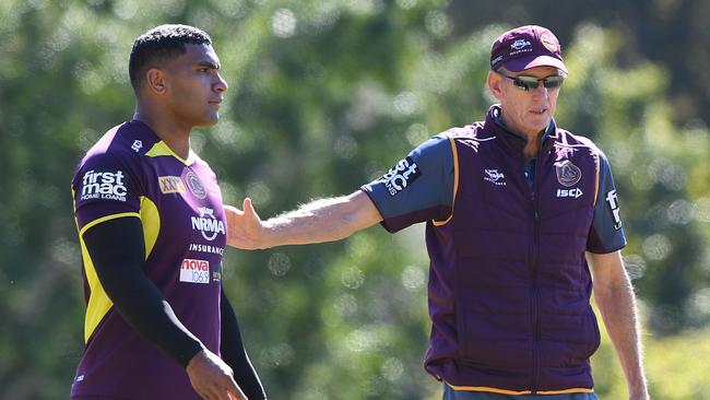 Tevita Pangai says he joined the Broncos because of Wayne Bennett.