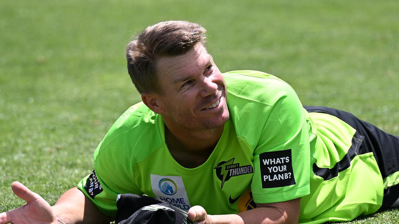 The return of David Warner to the BBL has done wonders for the competition’s ratings. (Photo by Steve Bell/Getty Images)