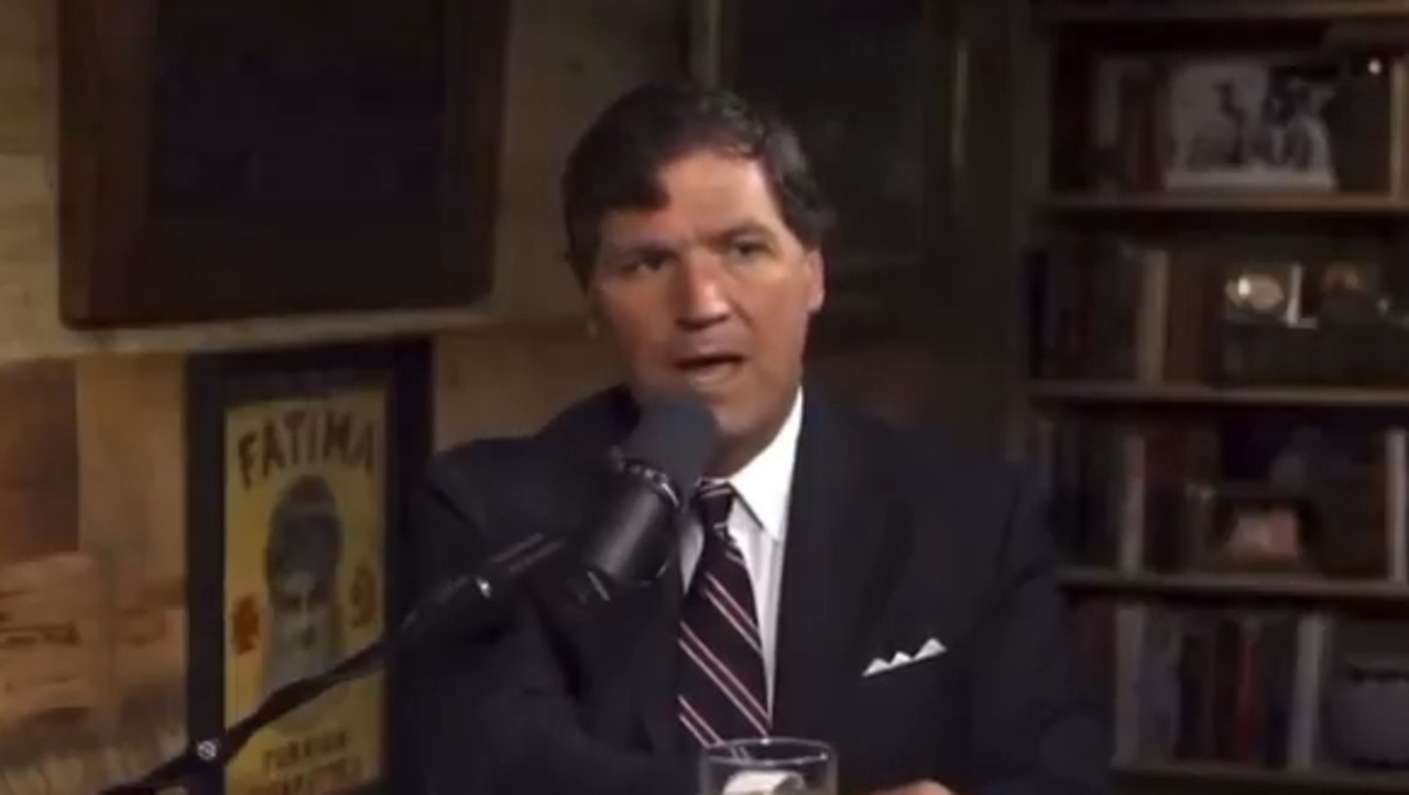 Carlson compared the acknowledgment to an armed home invasion. Picture: X