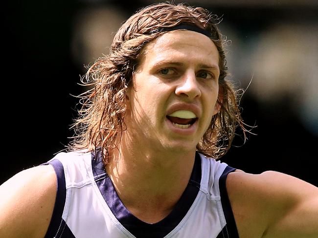AFL: Round 1 Bulldogs v Fremantle Nat Fyfe Picture:Wayne Ludbey