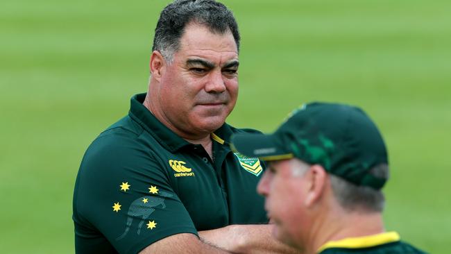 The Kangaroos coach wants to blood the next generation. Photo: AAP Image/David Clark