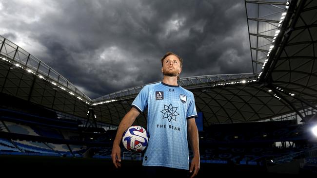 Rhyan Grant is ready to make his 300th appearance for Sydney FC. Picture: Phil Hillyard