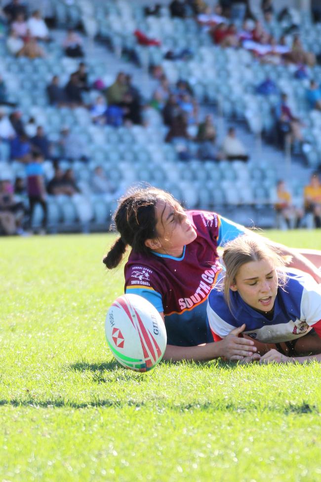 QRSS Girls 7s State Championships action at Ballymore Stadium on Sunday June 2, 2024.