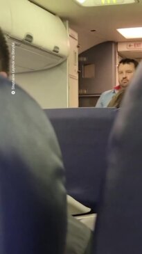 Flight Attendant Gives Hilarious Safety Demonstration