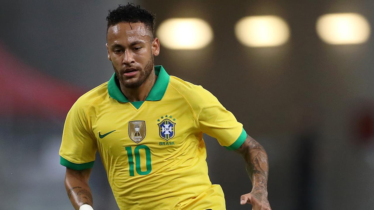 Neymar's Brazil Match Shirt, World Cup Qualifiers 2022