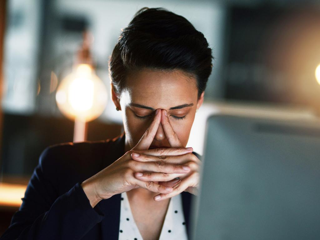 While it’s not a ‘medical condition,’ as of 2019, burnout was recognised as an official “occupational phenomenon” in the International Classification of Diseases. Picture: iStock.