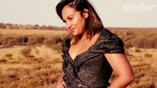 Behind the scenes with Jessica Mauboy for Stellar