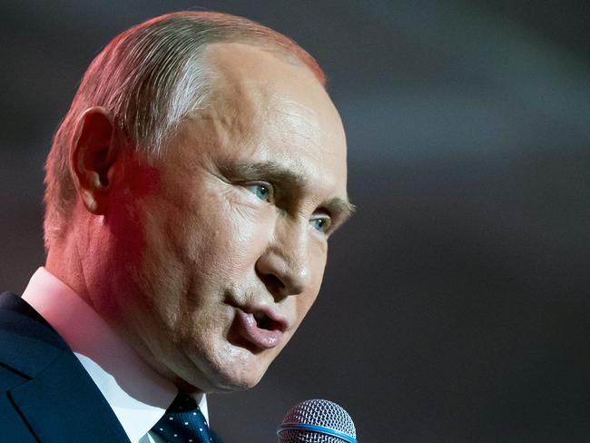 Russian President Vladimir Putin denies Kremlin links. Picture: AFP