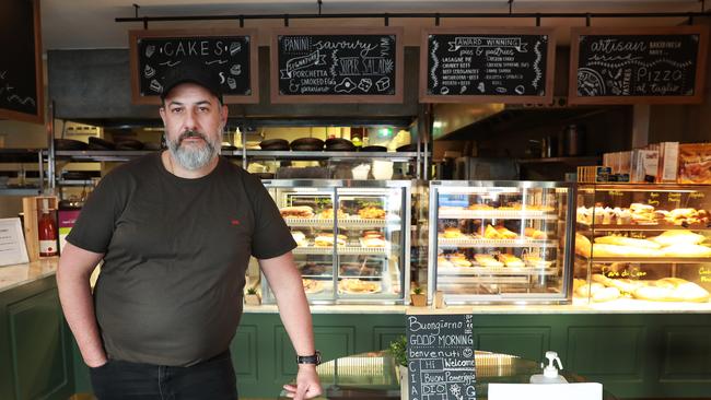 Italian eatery owner Deni Rapattoni at Casula. Picture: John Feder