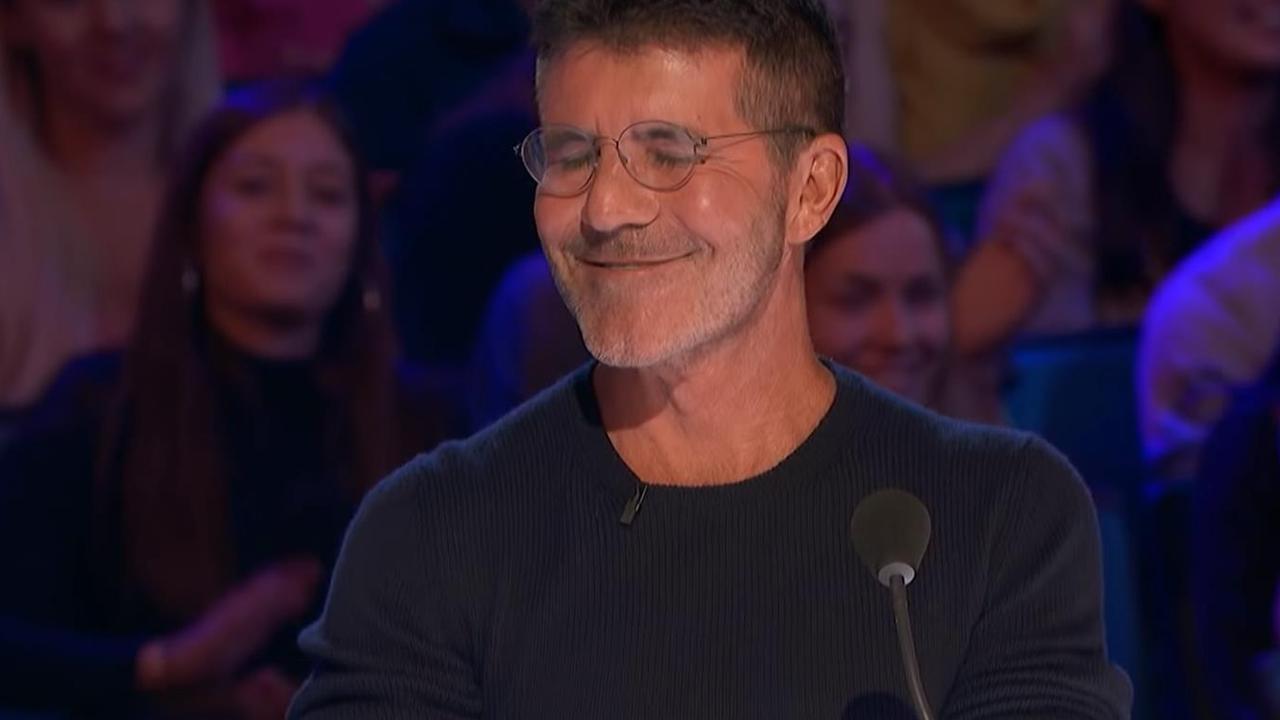Simon Cowell cops it on the chin.