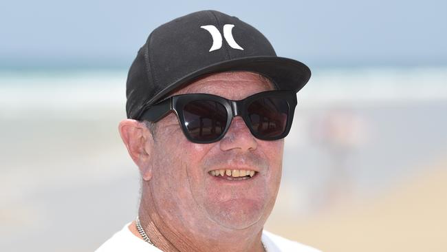 Burleigh surfing identity Terry ‘Tappa’ Teece slammed the act, calling it “dangerous and stupid”. Picture: Lawrence Pinder