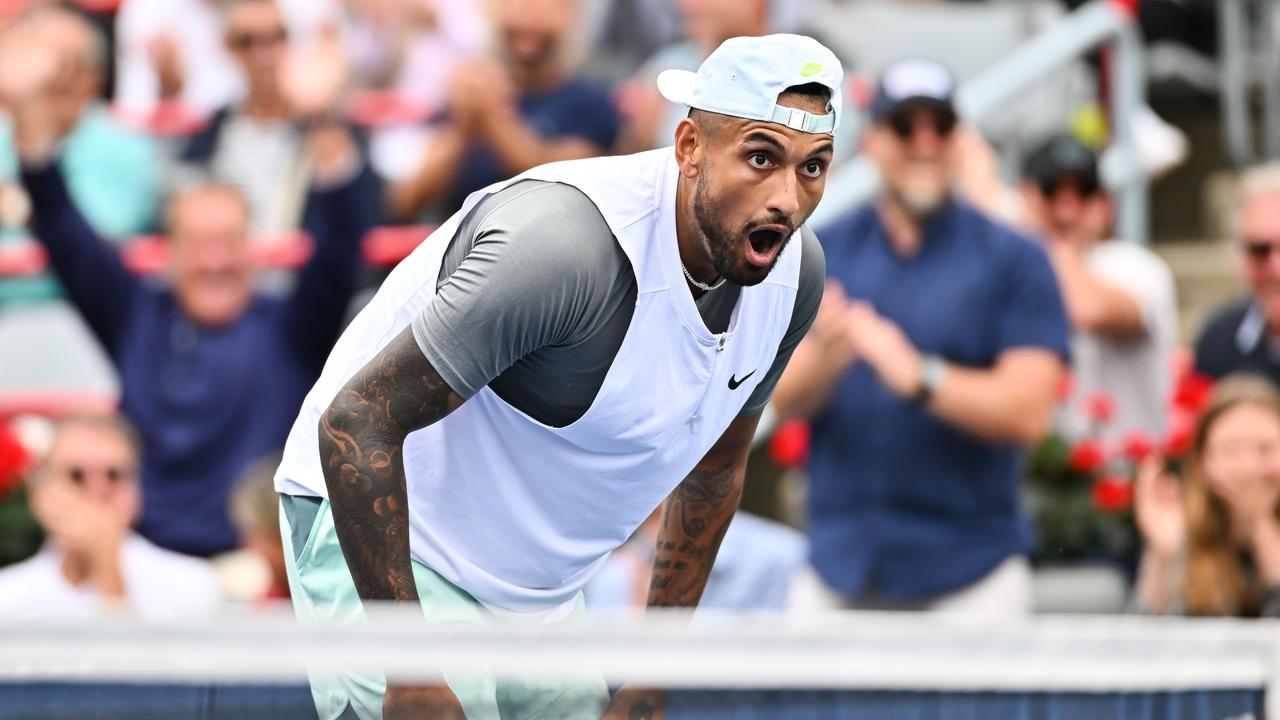 Nick Kyrgios has been handed a tough US Open draw. (Photo by Minas Panagiotakis/Getty Images)